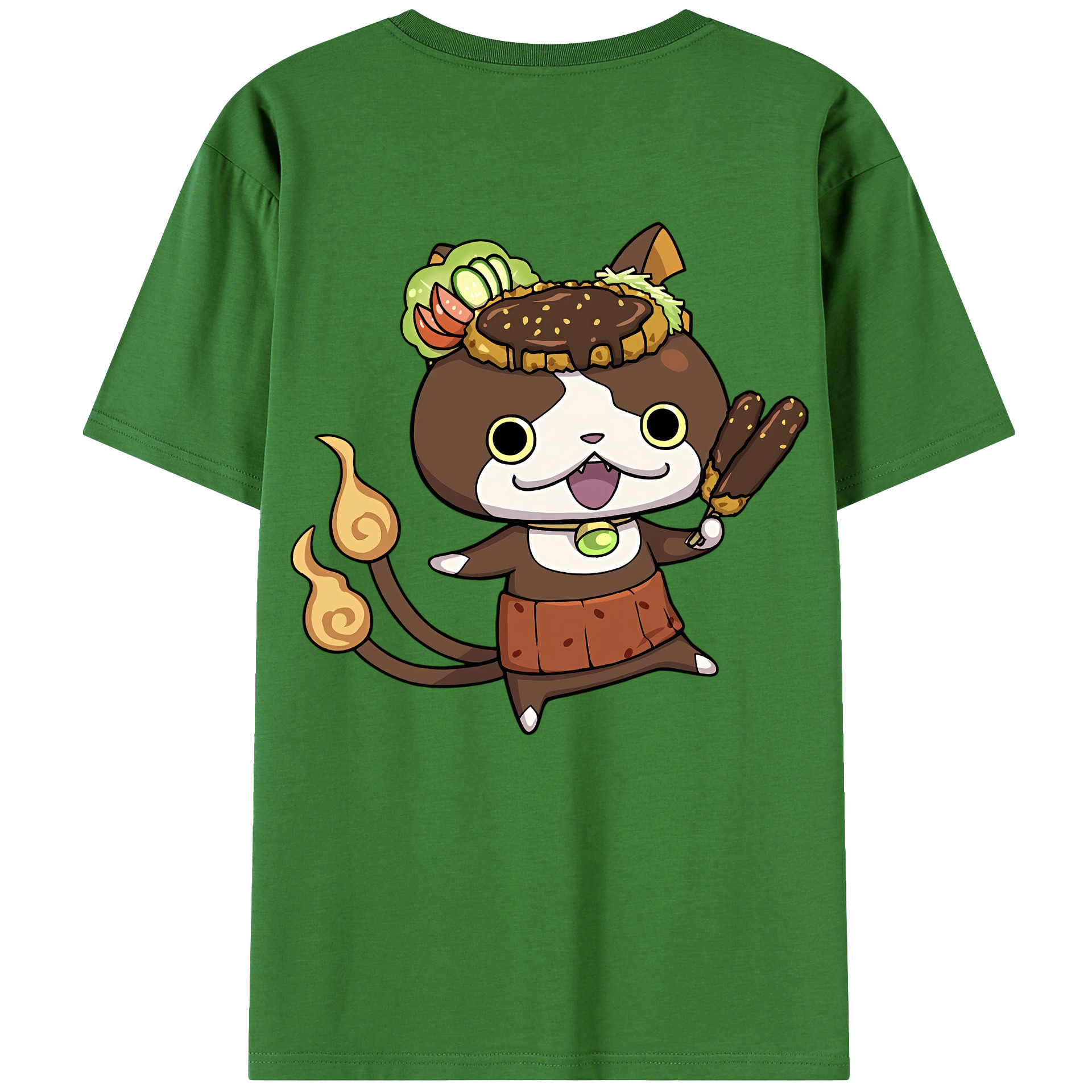 （画像用） 妖怪ウォッチ Yo-kai Watch レディース半袖Tシャツ(バックプリント)